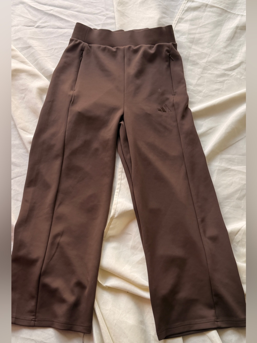 adidas Women Brown Wide Leg Pants